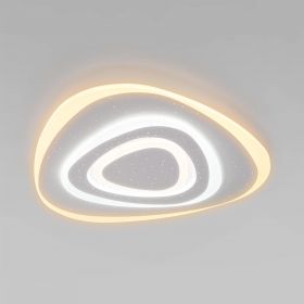Светодиодный Светильник Потолочный с Пультом Управления Eurosvet 90115/6 Белый, Акрил и Метал / Евросвет