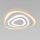 Светодиодный Светильник Потолочный с Пультом Управления Eurosvet 90115/6 Белый, Акрил и Метал / Евросвет