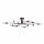 Потолочный Светильник Maytoni Loft Gilbert T532CL-12B Чёрный, Металл