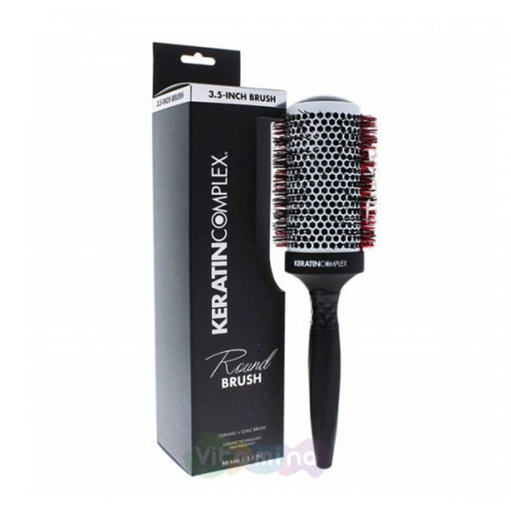 Keratin Complex Брашинг Round Brush with Thermal Comb