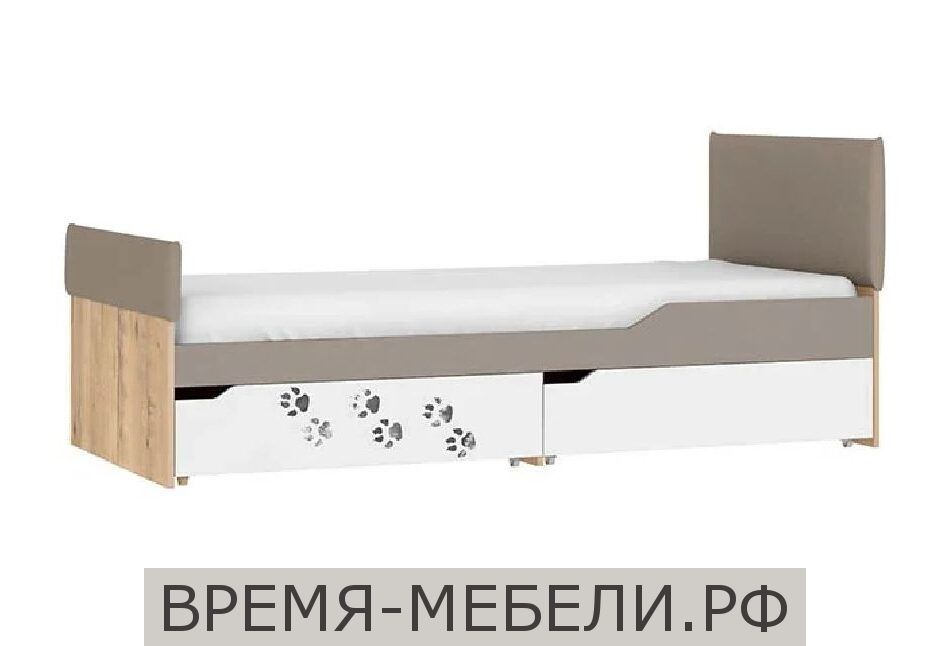 Кровать “Хаски 3” с ящиками для хранения