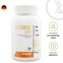 Глютамин Glutamine 90 капсул вегетарианских Maxler