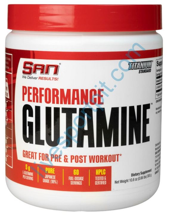 Глютамин Performance Glutamine 300 г SAN
