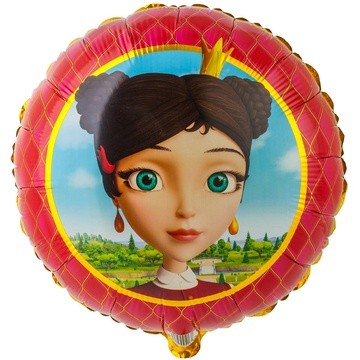 Дарья Царевны двухсторонний круглый шар фольгированный с гелием