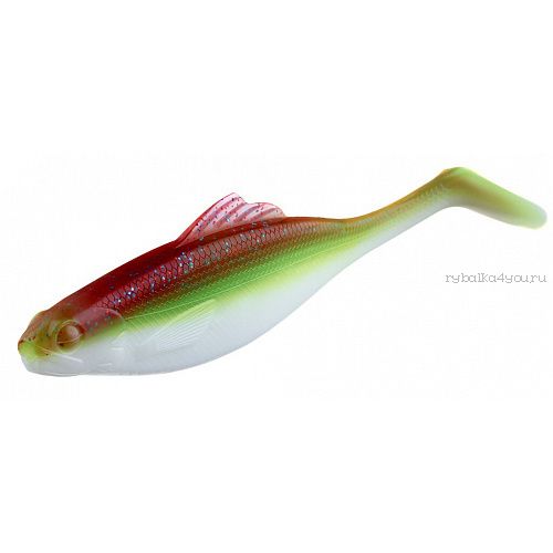 Виброхвосты съедоб. искусст. LJ Pro Series Roach Paddle Tail 12,7 см / 4 шт. в уп. / цвет: G03