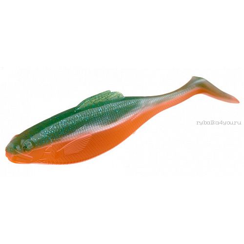 Виброхвосты съедоб. искусст. LJ Pro Series Roach Paddle Tail 12,7 см / 4 шт. в уп. / цвет: G06