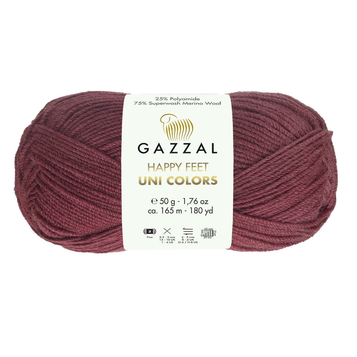 Gazzal Happy feet unicolor 3568 корица