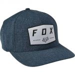 Fox  Badge Flexfit Hat Dark Indigo бейсболка