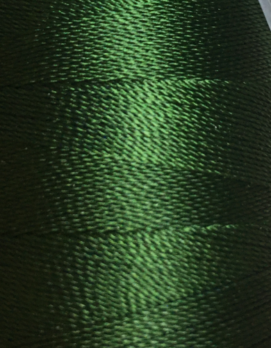 Нитка полиэстер 100% PILIGRIM №40, 500м, зеленый №718, арт. NP-0015
