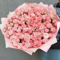 51 пионовидная кустовая роза 70см