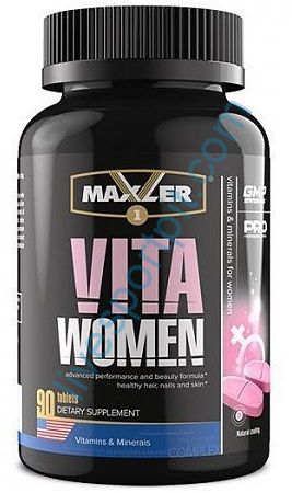 Витаминно-минеральный комплекс для женщин VitaWomen 90 таблеток Maxler