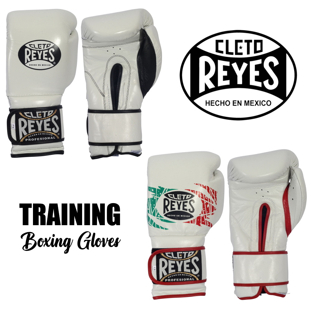 Боксерские перчатки Cleto Reyes Training White-Mexico