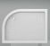 LAVANNA | Asimmetrik Yarımoval Duşaltılar | Akril,  Ölçüləri:  120*80, 120-150*90 (cm), h=20 cm
