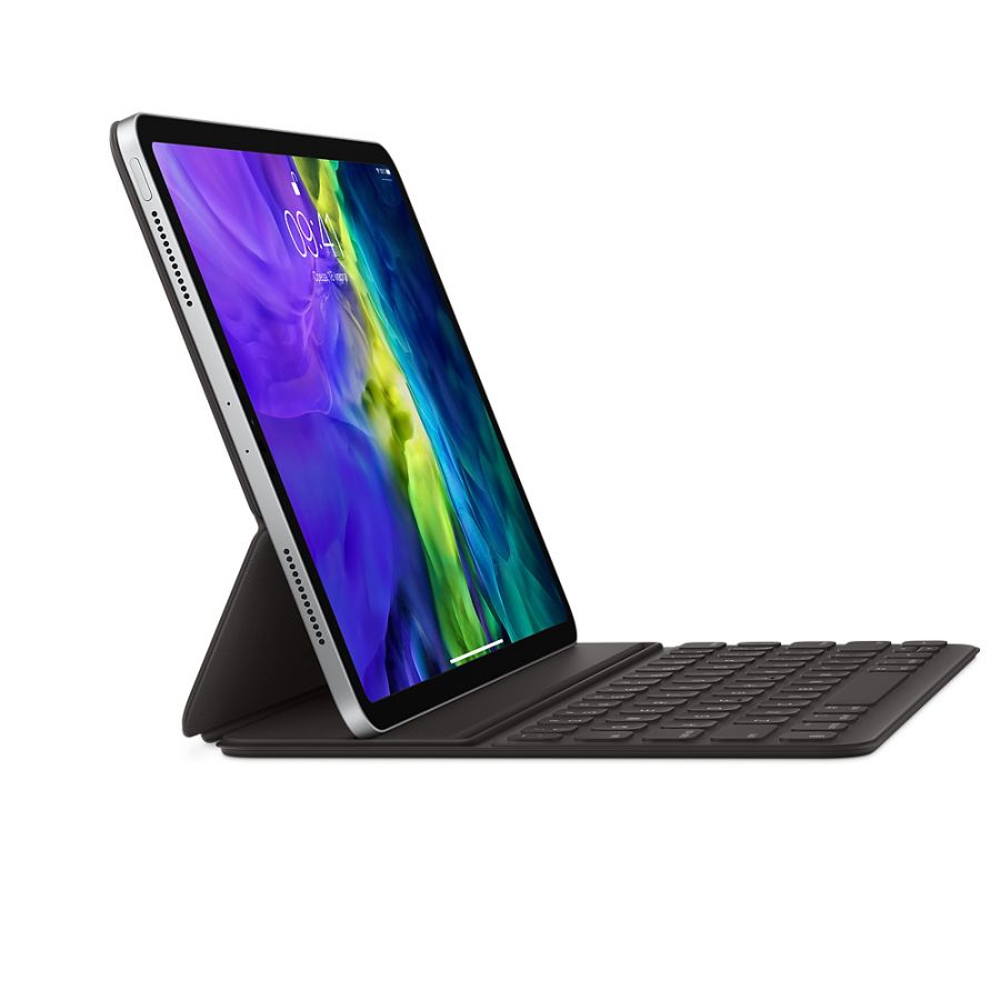 Клавиатура Apple Smart Keyboard Folio для iPad Pro 11 (2th, 3th generation) русская (нейлон с подставкой) (черный) (MXNK2)