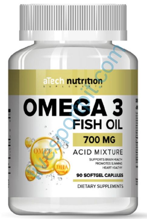 Омега-3-6-9 700 мг 90 капсул aTech Nutrition