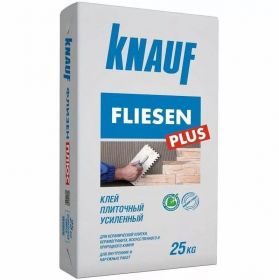 Плиточный клей Knauf Fliesen plus (Кнауф флизен плюс) 25 кг