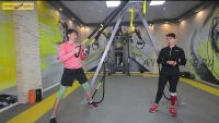 Энциклопедия подвесного тренинга TRX: Круговая тренировка с петлями. 5 серия (Анна Воронина, Антон Шапочка)