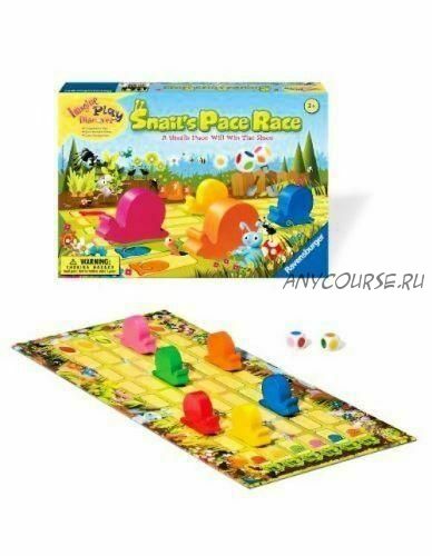 [Ravensburger] Настольная игра Snail's Pace Race (Улиточные бега) 3+