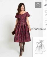 Платье в стиле New Look №4 12/2020 (Knipmode Fashionstyle)