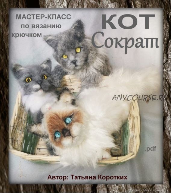 [Игрушки] Мастер-класс Кот Сократ (Татьяна Коротких)