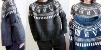 [Вязание] Пуловер с круглой кокеткой Time Sweater (Томоми Йошимото)