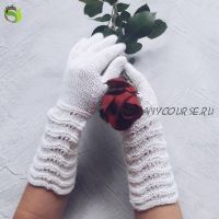 Мастер-класс по перчаткам 'Elegant' (yuka_knits)