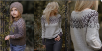 Пуловер с жаккардовой кокеткой «Bangle» (Heidi May)
