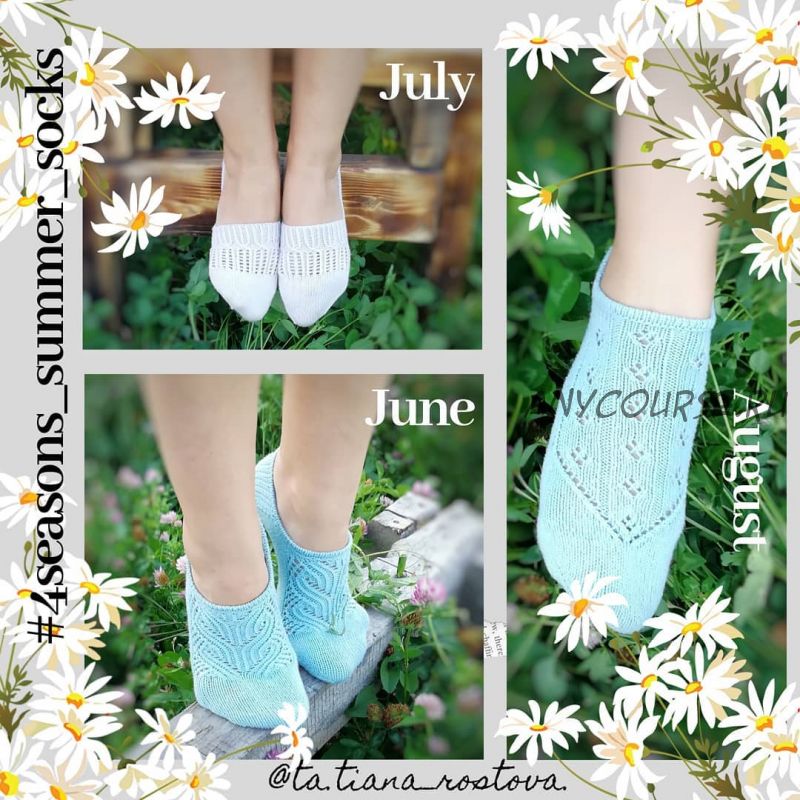 Следки '4seasons_summer_socks' (ta.tiana_rostova)