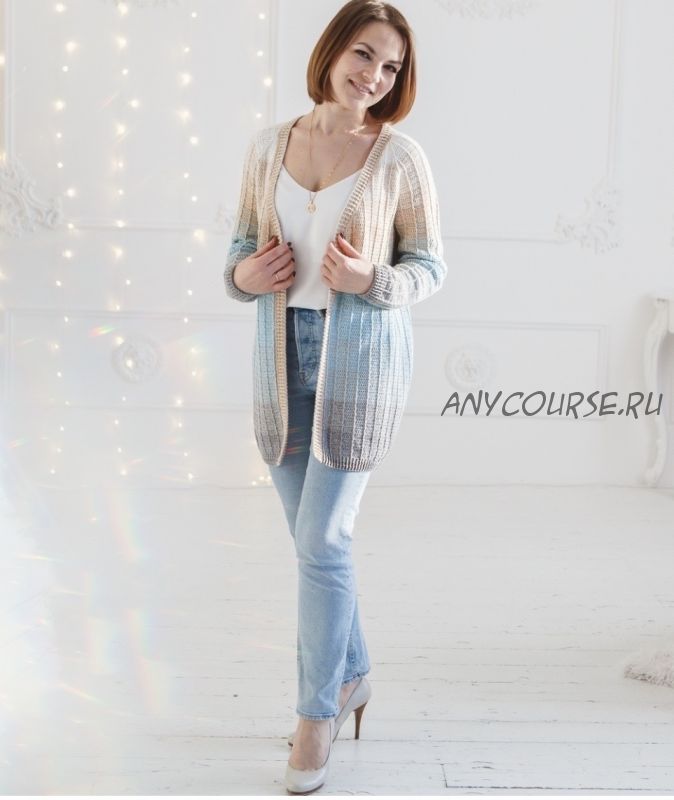 [annvi_knits] Кардиган 'Simple lines' (Анна Винокурова)