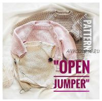 [Вязание] Детская кофта «Open jumper» (olhovik.knitting)