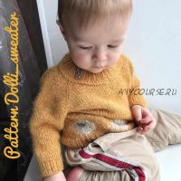 [Вязание] Детский джемпер Dolli_sweater (krupnovaelena)