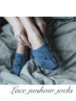 [Вязание] Носки-следки Lace noshow socks (yg_knits)