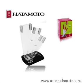 Подставка Универсальная Hatamoto серия Home для 3 - х ножей Пластик Tojiro FST-R-001