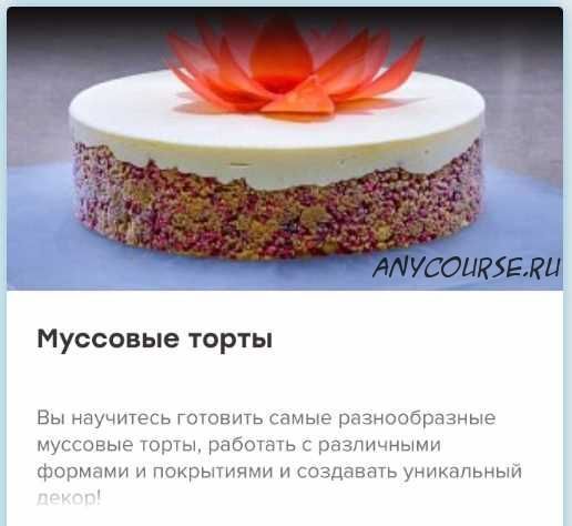 [Кондитерка] Муссовые торты [The Chef]