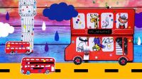 [Lil School] Как нарисовать красный лондонский автобус (Лариса Лебедева)