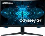 26.9" Монитор Samsung Odyssey G7 C27G75TQSI, 2560x1440, 240 Гц, *VA, черный