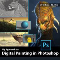Цифровая живопись в Photoshop / Digital Painting in Photoshop with Aaron Blaise (Аарон Блейз)