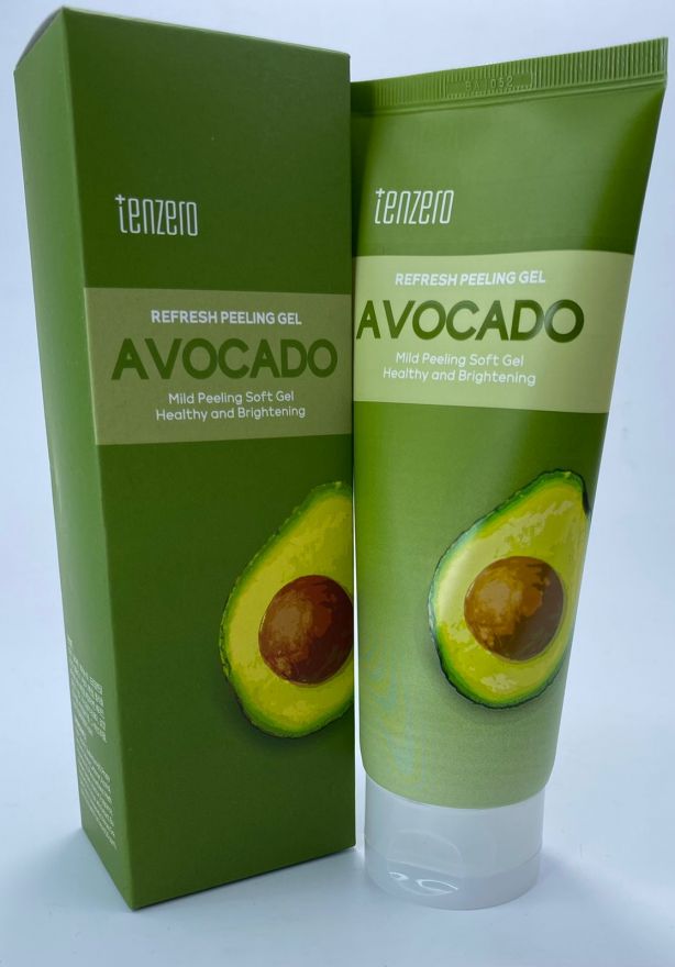Пилинг-гель для лица с авокадо  Tenzero Refresh Peeling Gel Avocado 180 мл
