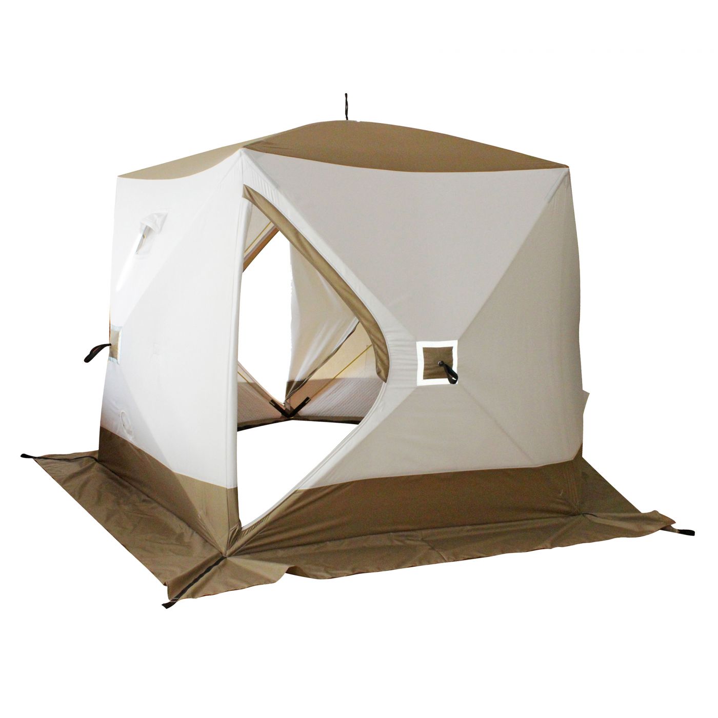 Палатка зимняя СЛЕДОПЫТ "Premium" 5 стен, 3 слоя, 180х175х205 см.