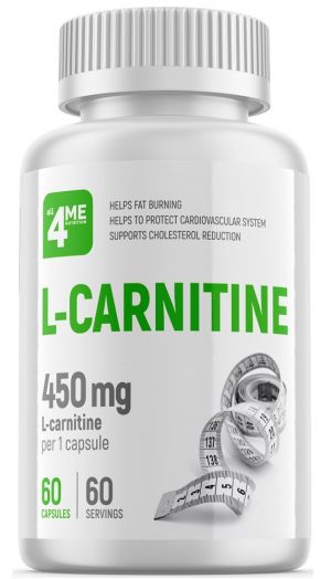 L-Carnitine 450 mg 60 капсул 4Me Nutrition