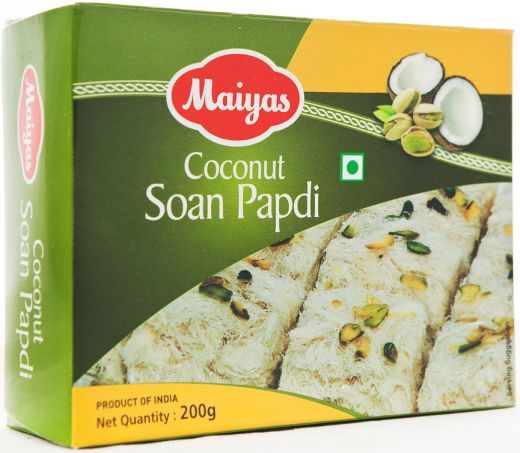 Сладость "Соан Папди c кокосом" (Coconut Soan Papdi) | 200 г | Maiyas