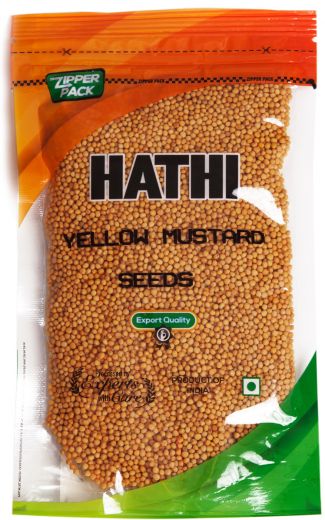 Горчица желтая семена | 100 г | HATHI MASALA