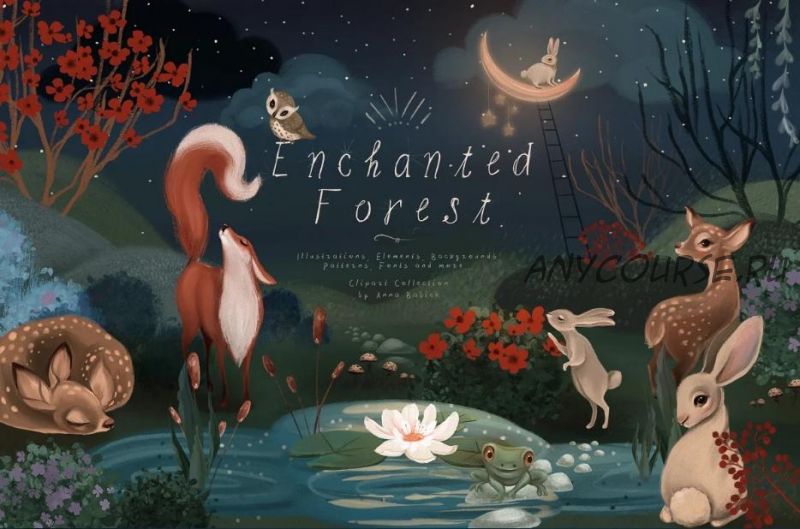 [Сreativemarket] Enchanted Forest (Анна Бабич)