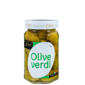 Оливки зеленые с косточкой Citres Olive Verdi 290 г - Италия