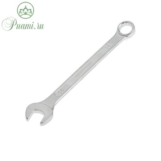 Ключ комбинированный ТУНДРА, хромированный, 14 мм