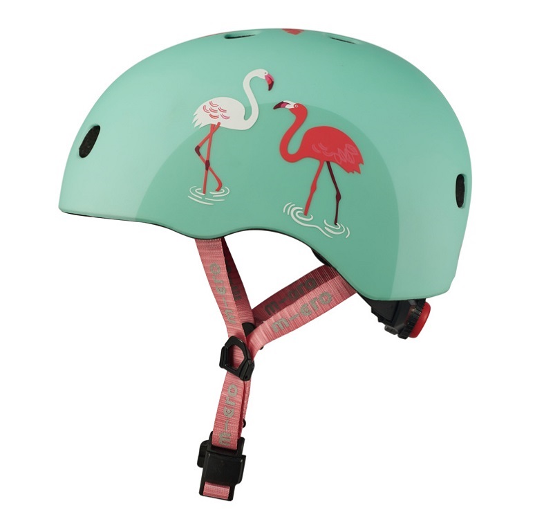 Шлем для трюкового самоката Фламинго фирма MICRO М 52-56 см