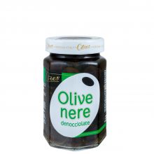 Оливки  чёрные без косточек Citres в рассоле - 290 г (Италия)