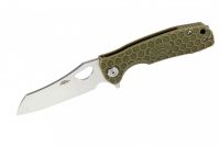 Нож Honey Badger (Хани Баджер) Wharncleaver M (HB1040) с зелёной рукоятью