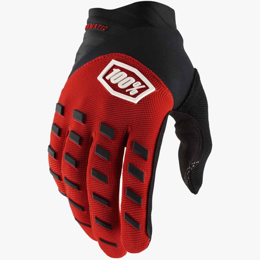 100% Airmatic Red/Black перчатки для мотокросса и эндуро