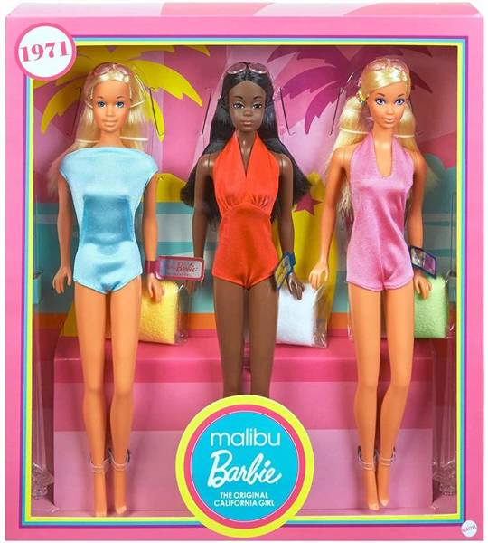 Кукла барби Barbie Signature MALIBU PJ Christie GTJ86